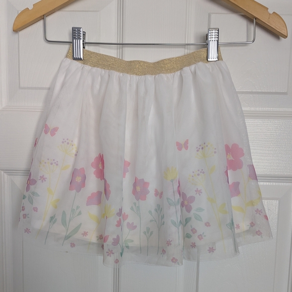 Carter's Other - Carter's Floral Tulle Tutu Skirt - Girls Size 7